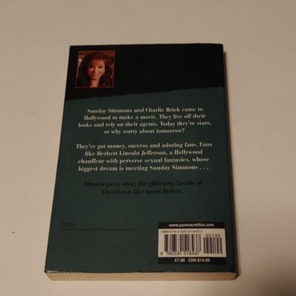 Sinners by Jackie Collins 1971 vintage collectible softcover adult novel book - Picture 4 of 6